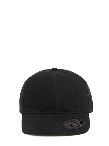 Metal Oval-d Cotton Baseball Cap - DIESEL - Modalova