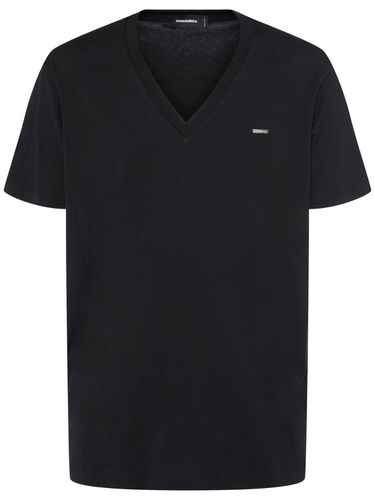 Cool Fit Cotton T-shirt - DSQUARED2 - Modalova