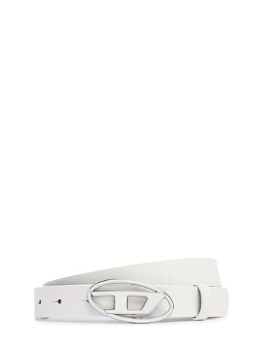 B-1dr 20 Mirror Leather Belt - DIESEL - Modalova