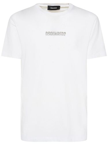 Cool Fit Cotton T-shirt - DSQUARED2 - Modalova