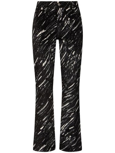 Crayon Flocked Straight Jeans - MARNI - Modalova