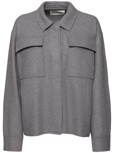 Compact Wool Blend Shirt - JIL SANDER - Modalova