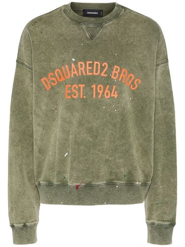 Cypro Fit Crewneck Sweatshirt - DSQUARED2 - Modalova