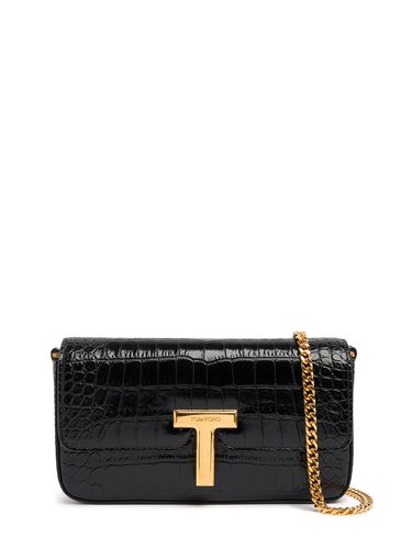 Mini Embossed Shiny Leather Bag - TOM FORD - Modalova