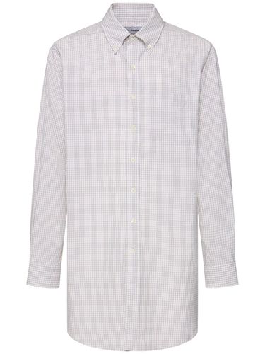 Striped Cotton Shirt - HED MAYNER - Modalova