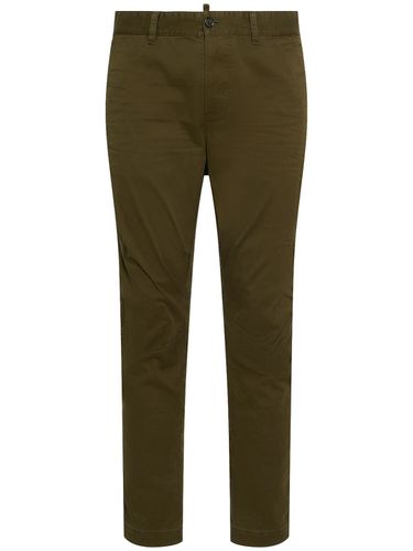 Pantaloni Chino In Cotone Stretch - DSQUARED2 - Modalova