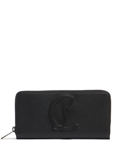 By My Side Long Leather Wallet W/logo - CHRISTIAN LOUBOUTIN - Modalova