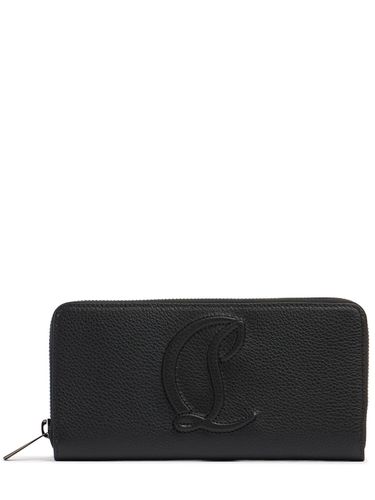 Cartera De Piel Con Logo - CHRISTIAN LOUBOUTIN - Modalova