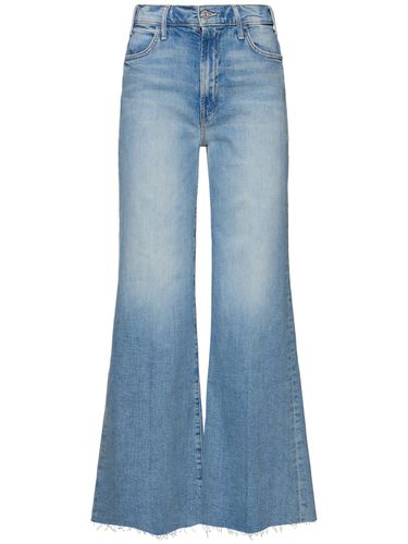 The Hustler Roller Fray Denim Wide Jeans - MOTHER - Modalova