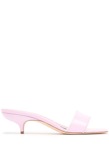 Mm Helamu Patent Leather Mules - MANOLO BLAHNIK - Modalova