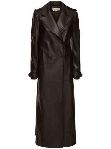 Houstt Leather Long Coat - GABRIELA HEARST - Modalova