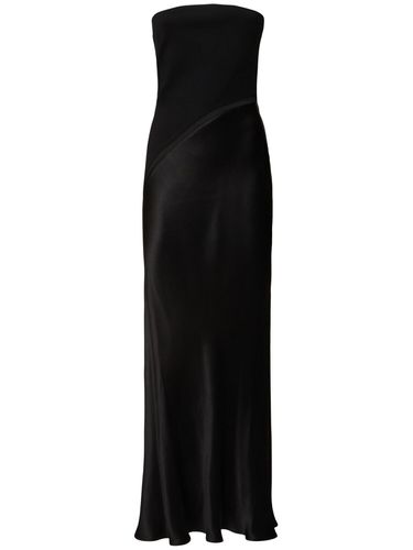 Chiki Strapless Silk Satin Long Dress - GABRIELA HEARST - Modalova