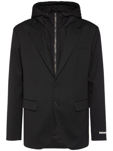 Urban Hooded Blazer - DSQUARED2 - Modalova