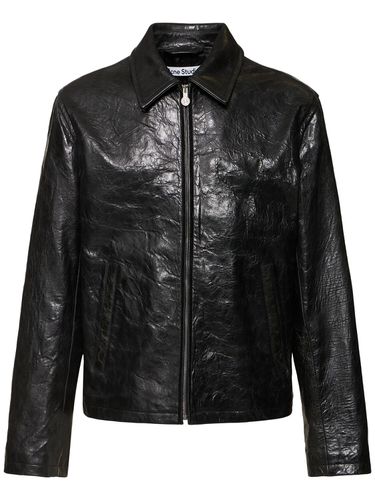 Lauwka Bubble Nappa Leather Jacket - ACNE STUDIOS - Modalova