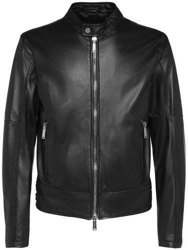 Ryder Smooth Leather Jacket - DSQUARED2 - Modalova