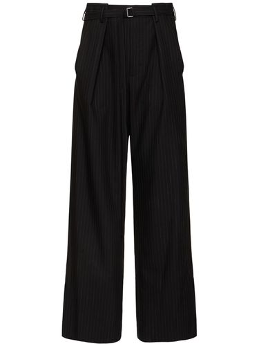 Finn Pinstriped Pants - ANN DEMEULEMEESTER - Modalova