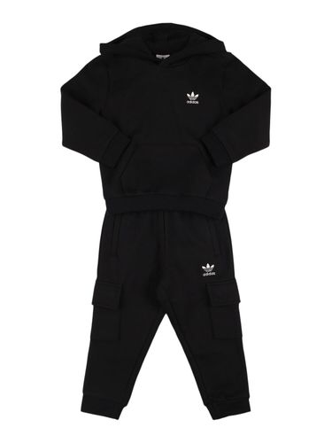 Sudadera Y Pantalones De Felpa De Algodón Con Logo - ADIDAS ORIGINALS - Modalova