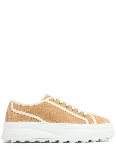 Mm Tennis 1977 Suede Sneakers - GUCCI - Modalova