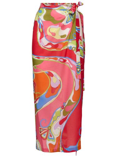 Printed Cotton Muslin Sarong Skirt - PUCCI - Modalova