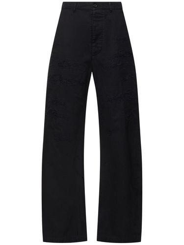 Chinohose Aus Baumwolle Mit Rissen - DSQUARED2 - Modalova