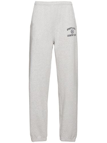 Varsity Crest Sweatpants - SPORTY & RICH - Modalova