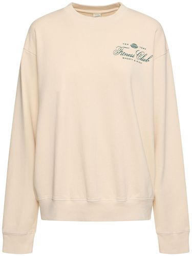 Fitness Club Crewneck Sweatshirt - SPORTY & RICH - Modalova