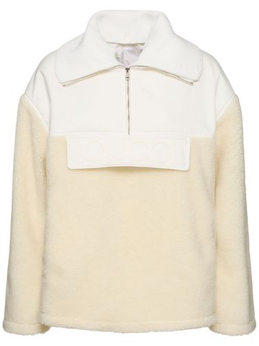 Wool Fleece Zip Jacket - GUCCI - Modalova