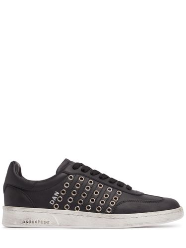 Low Leather Sneakers - DSQUARED2 - Modalova