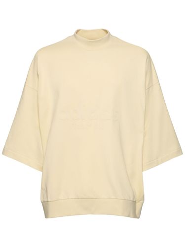 Fear Of God Logo 3/4 Mock Neck T-shirt - ADIDAS ORIGINALS - Modalova