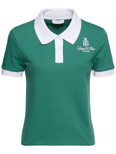 Vendome Script 70s Polo - SPORTY & RICH - Modalova