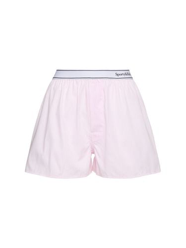 Boxershorts Mit Serif-logo - SPORTY & RICH - Modalova