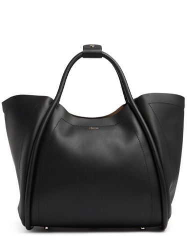 Medium Marin Leather Tote Bag - MAX MARA - Modalova