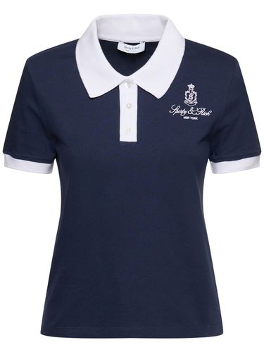 Vendome Script 70s Polo - SPORTY & RICH - Modalova