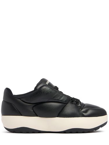 Icon Leather Low Sneakers - DSQUARED2 - Modalova