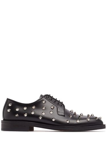 Zapatos Derby De Piel - DSQUARED2 - Modalova