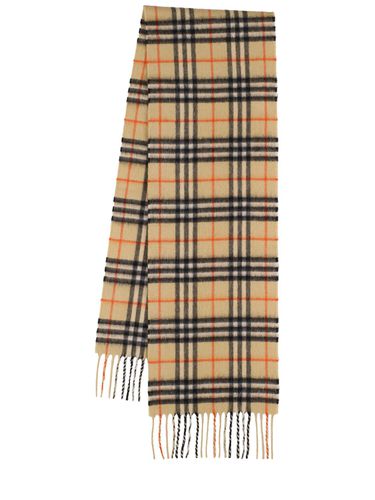 Bufanda De Cashmere A Cuadros - BURBERRY - Modalova