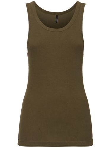 Ribbed Organic Cotton Tank Top - ENTIRE STUDIOS - Modalova