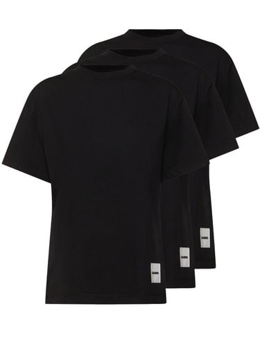 Pack Of 3 Short Sleeve T-shirts - JIL SANDER - Modalova