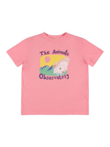 Camiseta De Jersey De Algodón Estampada - THE ANIMALS OBSERVATORY - Modalova