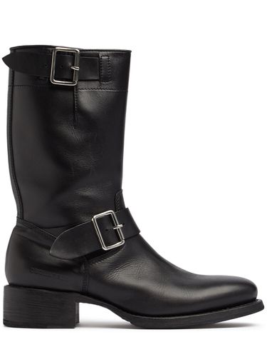 Leather High Boots - DSQUARED2 - Modalova