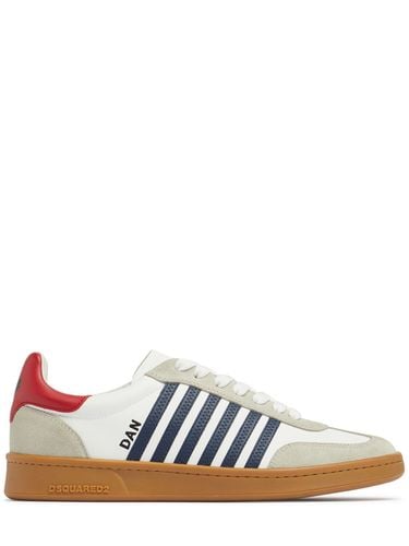 Low Leather Sneakers - DSQUARED2 - Modalova