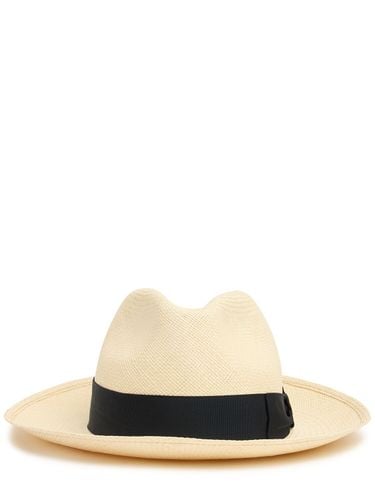 Amedeo 7.5cm Brim Straw Panama Hat - BORSALINO - Modalova