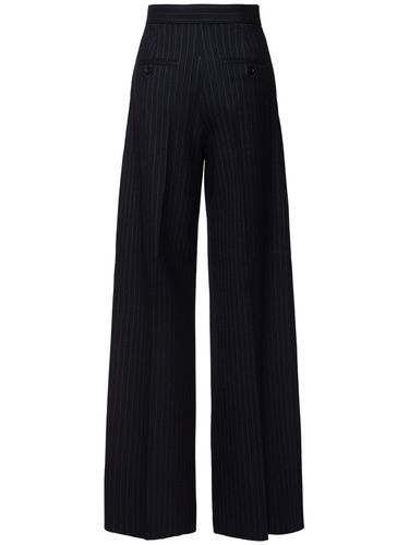 Bacca Pinstripe Wool Pants - MAX MARA - Modalova