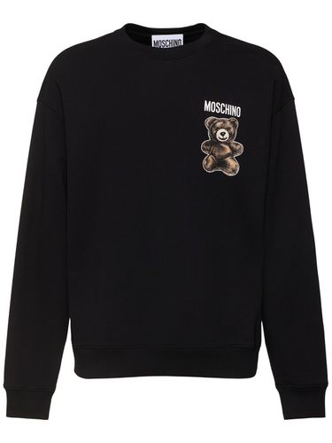 Sweatshirt Mit Teddy-druck - MOSCHINO - Modalova