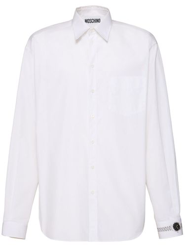 Office Inspiration Watch Shirt - MOSCHINO - Modalova