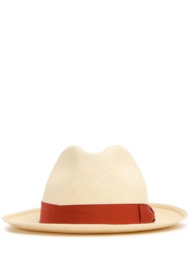 Federico 6cm Brim Straw Panama Hat - BORSALINO - Modalova