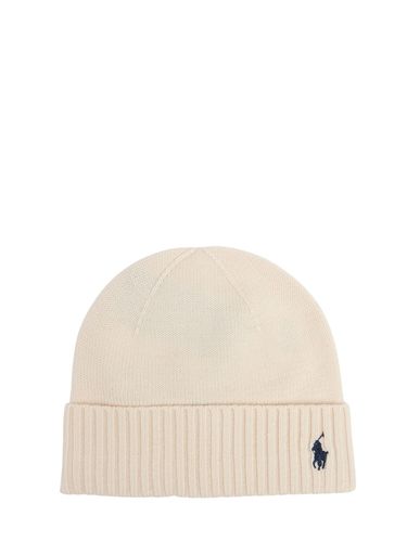 Gorro Beanie De Punto De Lana - POLO RALPH LAUREN - Modalova