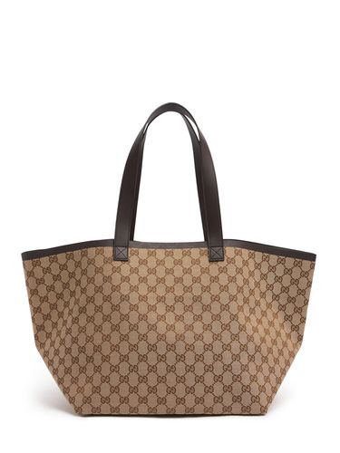 Medium Original Gg Canvas Tote Bag - GUCCI - Modalova