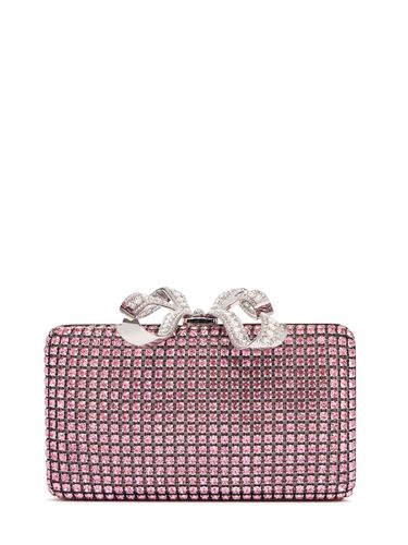 Crystal Box Clutch - SELF-PORTRAIT - Modalova