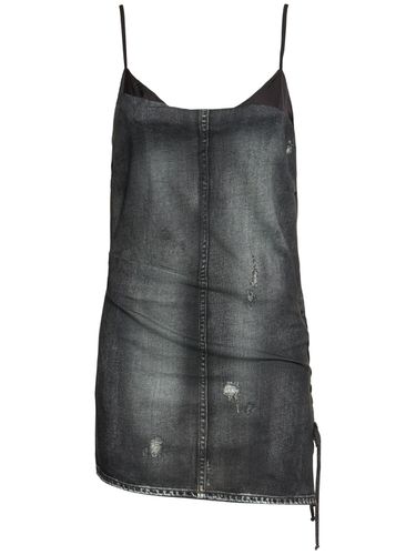 Printed Cotton Jersey Sleeveless Top - ACNE STUDIOS - Modalova